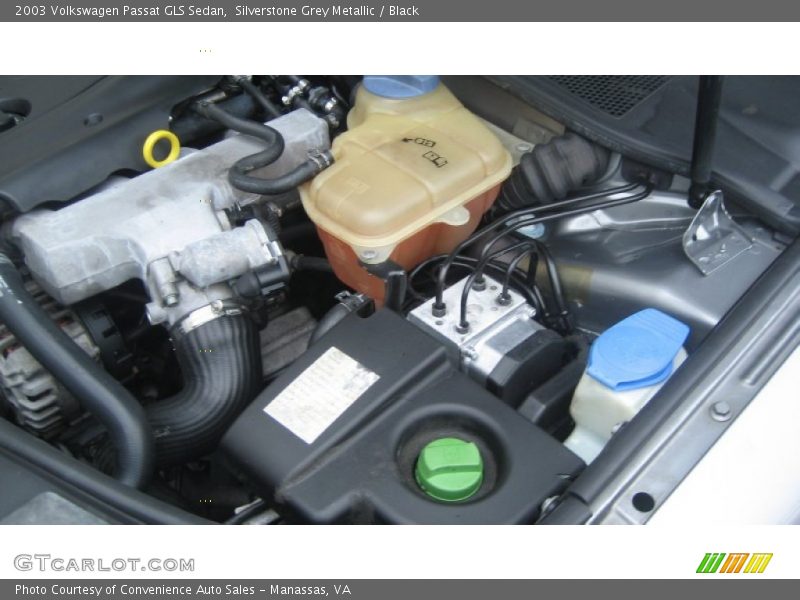 Silverstone Grey Metallic / Black 2003 Volkswagen Passat GLS Sedan