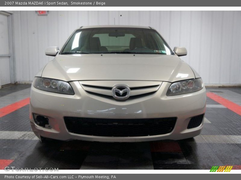 Smokestone / Beige 2007 Mazda MAZDA6 i Sport Sedan