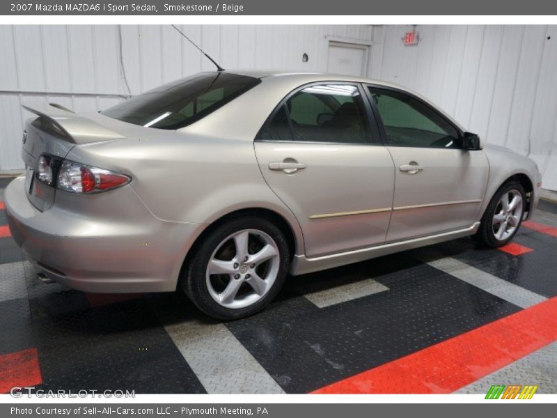 Smokestone / Beige 2007 Mazda MAZDA6 i Sport Sedan