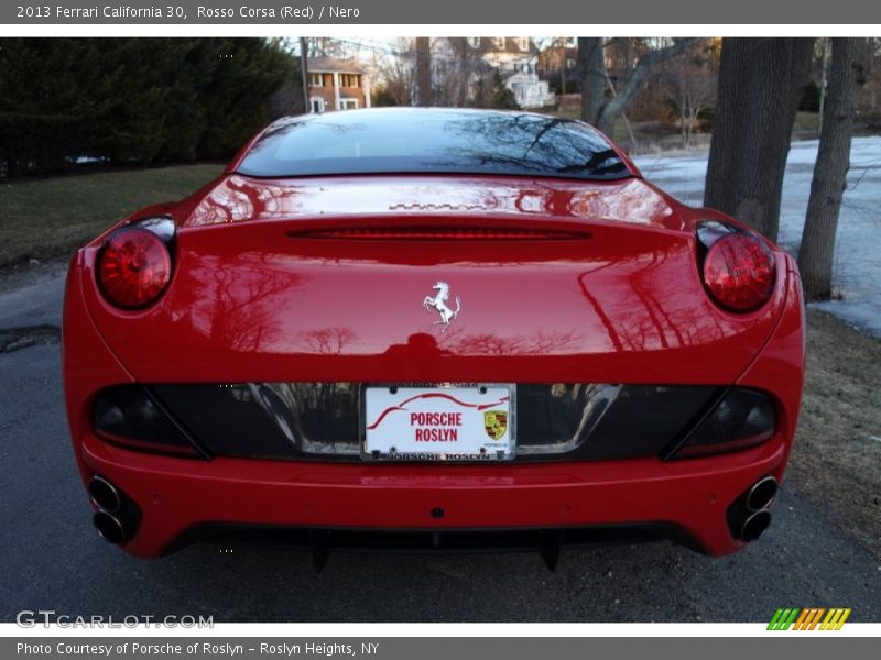 Rosso Corsa (Red) / Nero 2013 Ferrari California 30