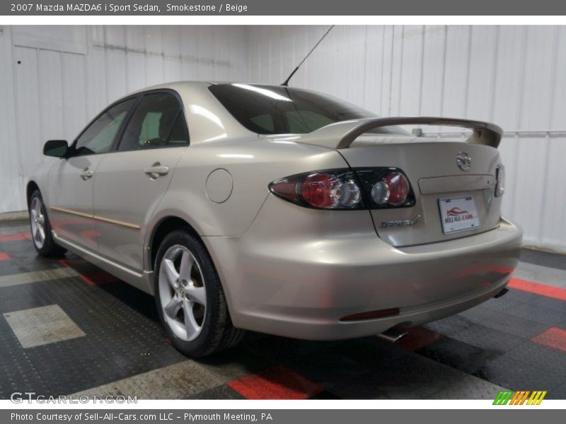 Smokestone / Beige 2007 Mazda MAZDA6 i Sport Sedan