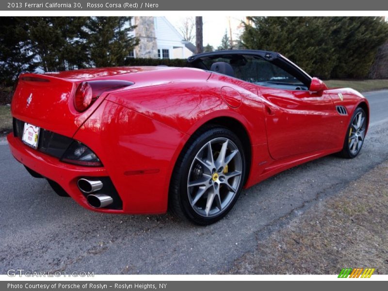 Rosso Corsa (Red) / Nero 2013 Ferrari California 30