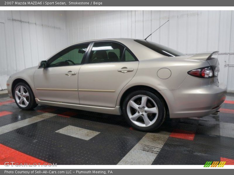 Smokestone / Beige 2007 Mazda MAZDA6 i Sport Sedan
