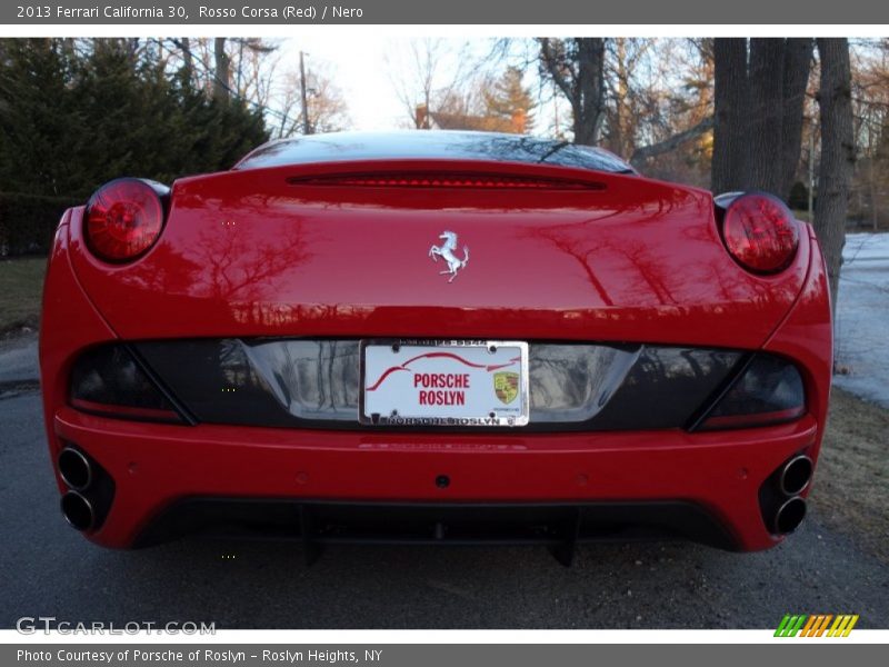 Rosso Corsa (Red) / Nero 2013 Ferrari California 30