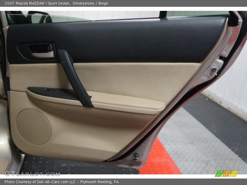 Smokestone / Beige 2007 Mazda MAZDA6 i Sport Sedan