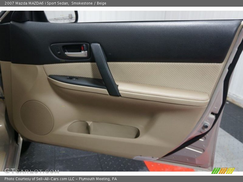 Smokestone / Beige 2007 Mazda MAZDA6 i Sport Sedan