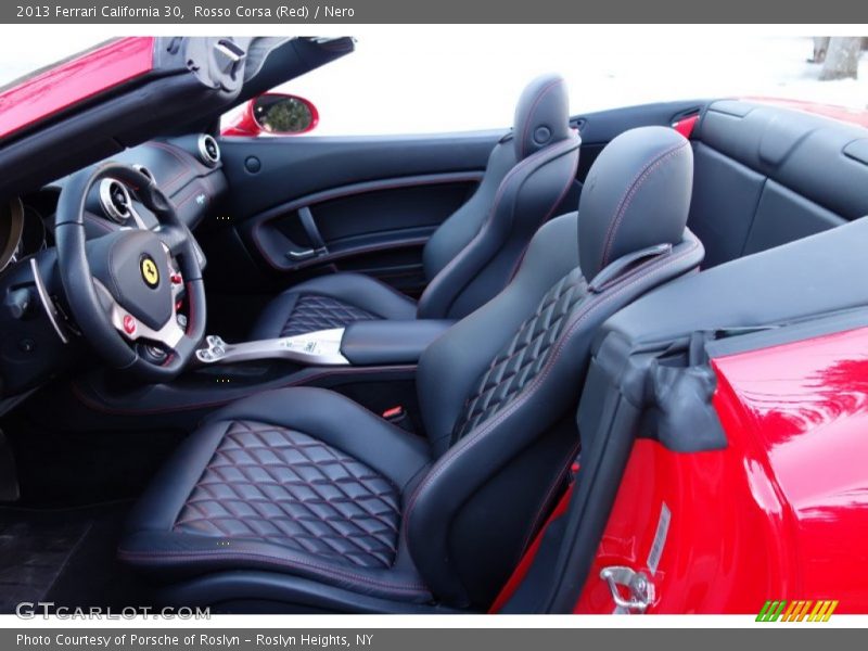 Front Seat of 2013 California 30
