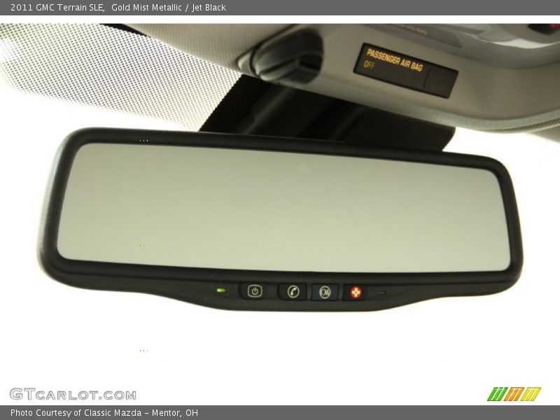 Gold Mist Metallic / Jet Black 2011 GMC Terrain SLE