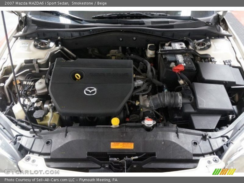 Smokestone / Beige 2007 Mazda MAZDA6 i Sport Sedan