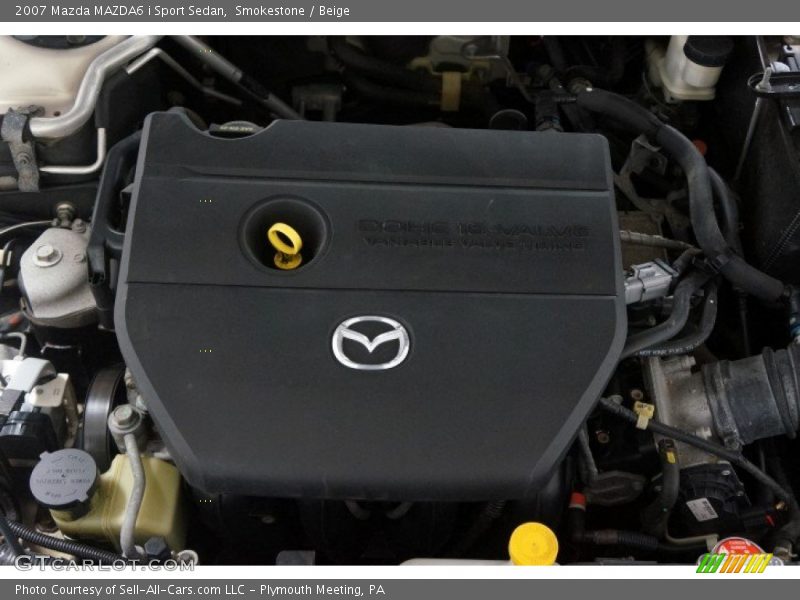 Smokestone / Beige 2007 Mazda MAZDA6 i Sport Sedan