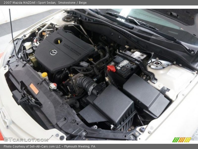 Smokestone / Beige 2007 Mazda MAZDA6 i Sport Sedan