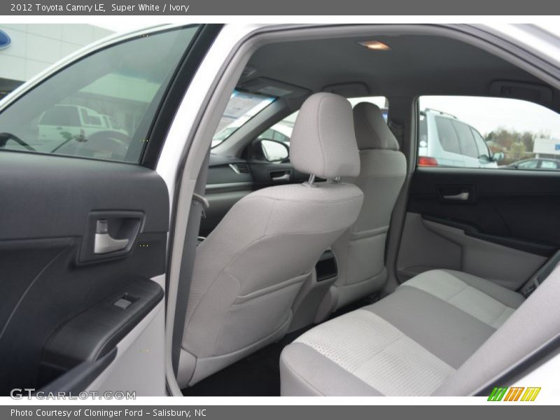 Super White / Ivory 2012 Toyota Camry LE