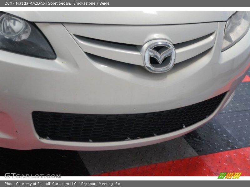 Smokestone / Beige 2007 Mazda MAZDA6 i Sport Sedan