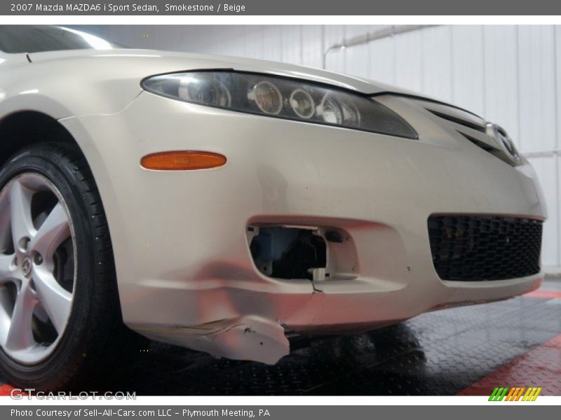 Smokestone / Beige 2007 Mazda MAZDA6 i Sport Sedan