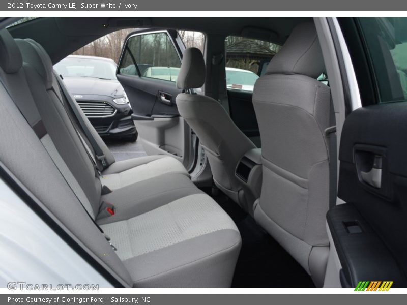 Super White / Ivory 2012 Toyota Camry LE