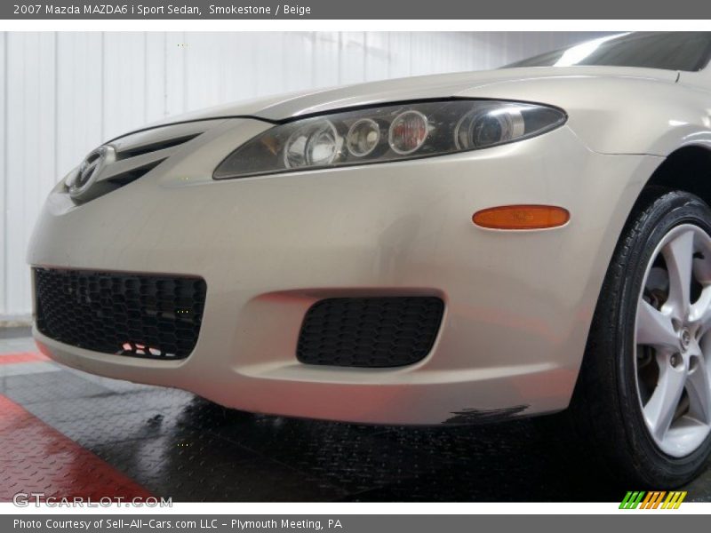 Smokestone / Beige 2007 Mazda MAZDA6 i Sport Sedan