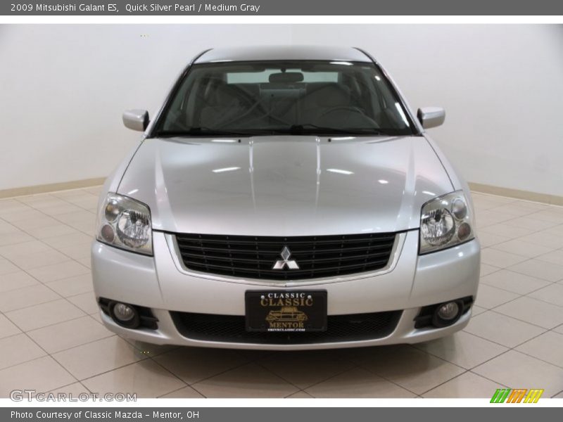 Quick Silver Pearl / Medium Gray 2009 Mitsubishi Galant ES