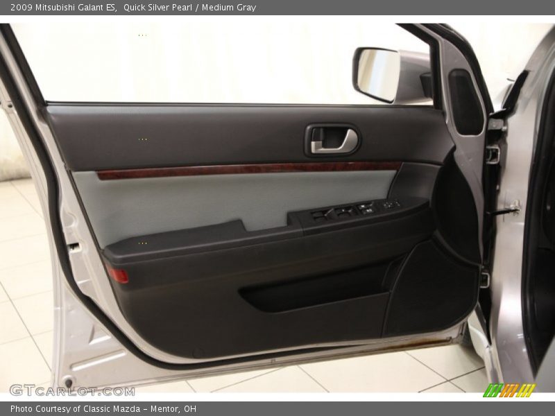 Quick Silver Pearl / Medium Gray 2009 Mitsubishi Galant ES