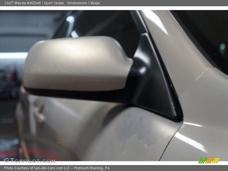 Smokestone / Beige 2007 Mazda MAZDA6 i Sport Sedan