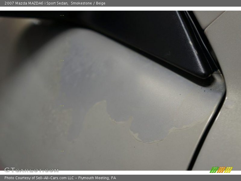 Smokestone / Beige 2007 Mazda MAZDA6 i Sport Sedan