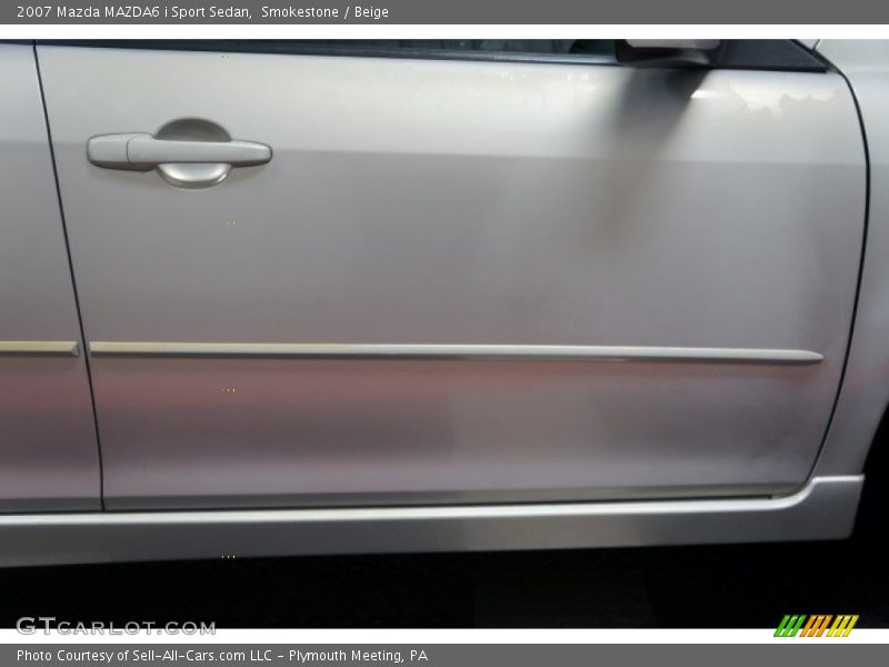 Smokestone / Beige 2007 Mazda MAZDA6 i Sport Sedan