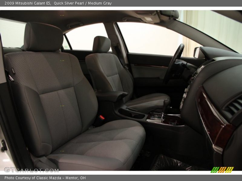 Quick Silver Pearl / Medium Gray 2009 Mitsubishi Galant ES