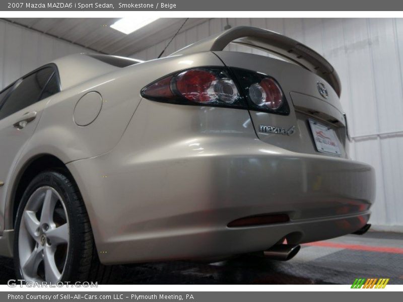 Smokestone / Beige 2007 Mazda MAZDA6 i Sport Sedan
