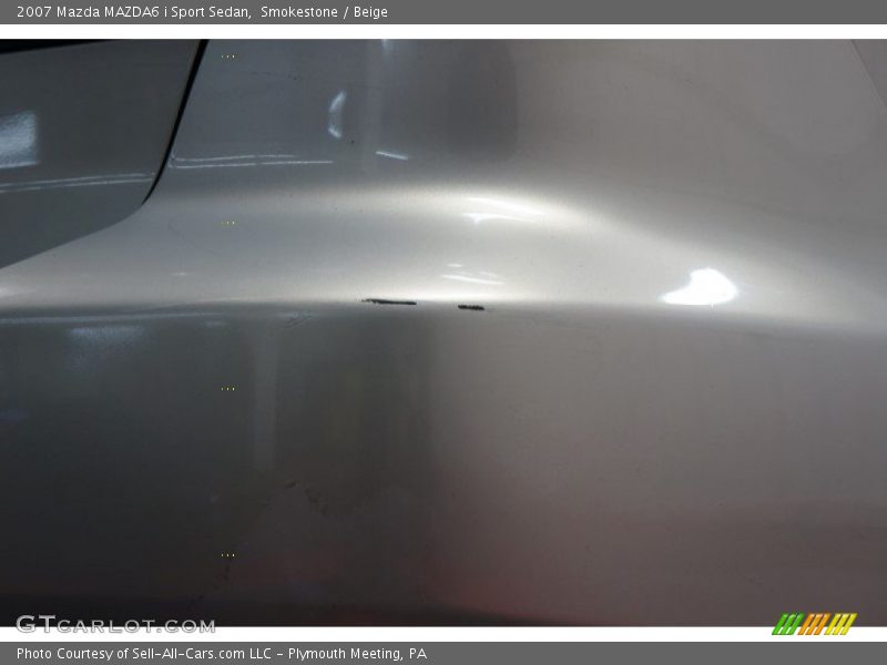 Smokestone / Beige 2007 Mazda MAZDA6 i Sport Sedan
