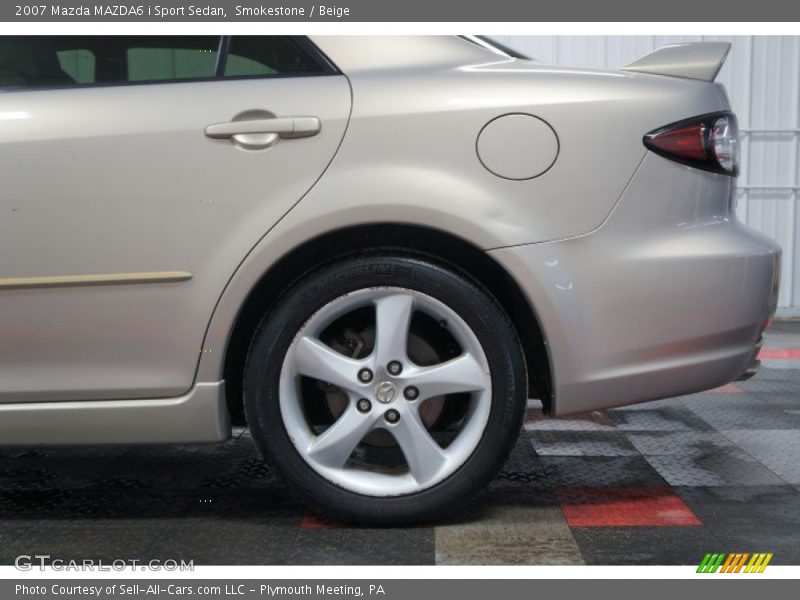 Smokestone / Beige 2007 Mazda MAZDA6 i Sport Sedan