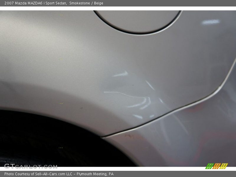 Smokestone / Beige 2007 Mazda MAZDA6 i Sport Sedan