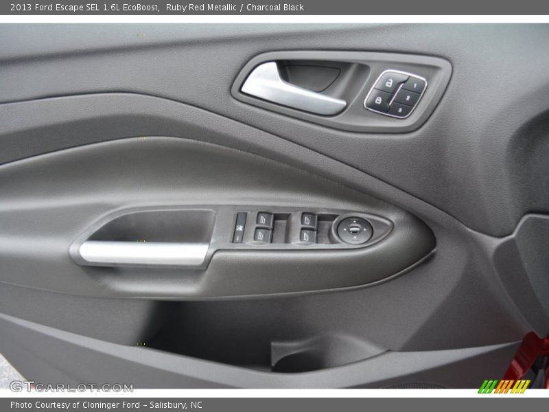 Ruby Red Metallic / Charcoal Black 2013 Ford Escape SEL 1.6L EcoBoost