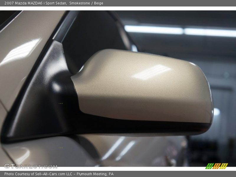 Smokestone / Beige 2007 Mazda MAZDA6 i Sport Sedan