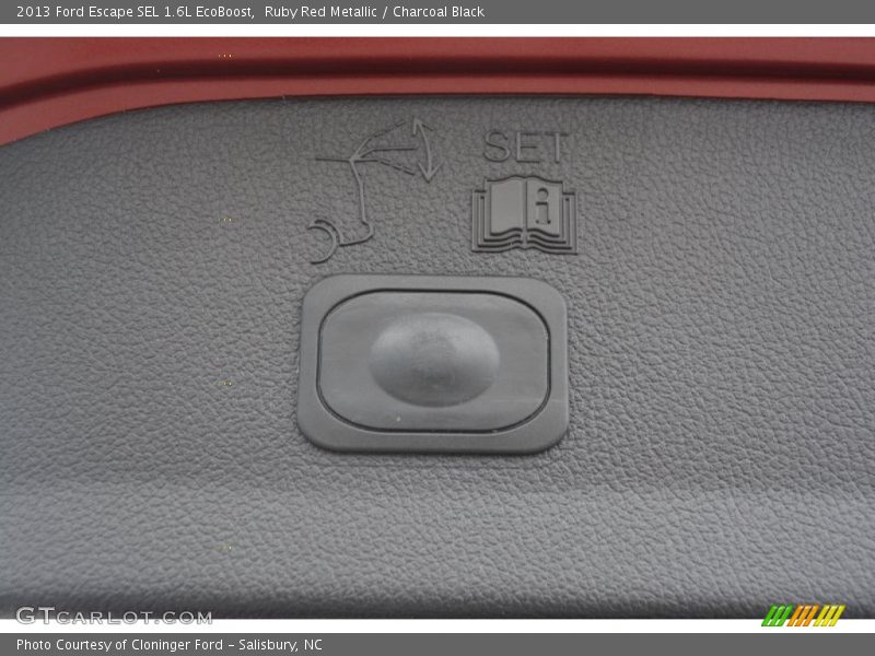 Ruby Red Metallic / Charcoal Black 2013 Ford Escape SEL 1.6L EcoBoost