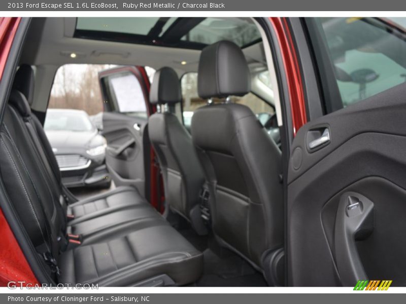Ruby Red Metallic / Charcoal Black 2013 Ford Escape SEL 1.6L EcoBoost