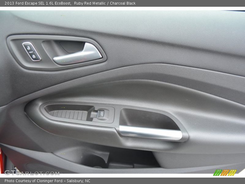 Ruby Red Metallic / Charcoal Black 2013 Ford Escape SEL 1.6L EcoBoost