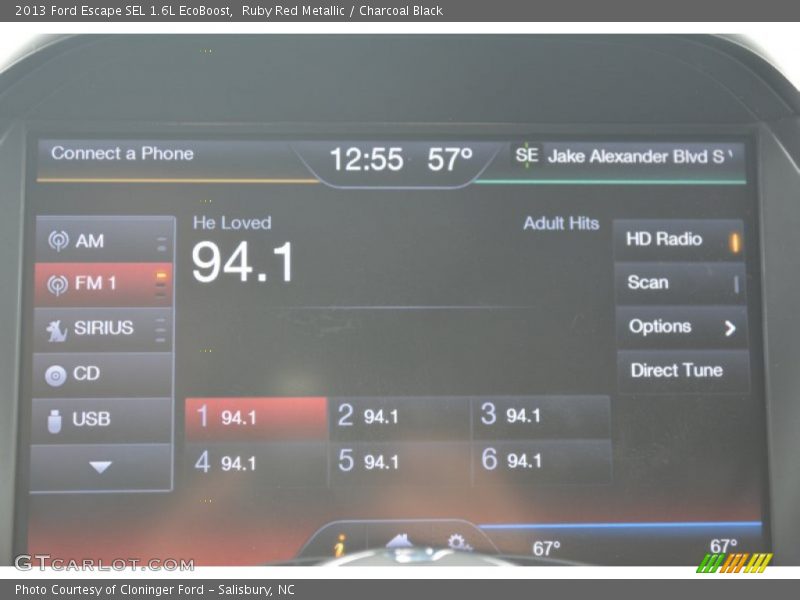 Ruby Red Metallic / Charcoal Black 2013 Ford Escape SEL 1.6L EcoBoost