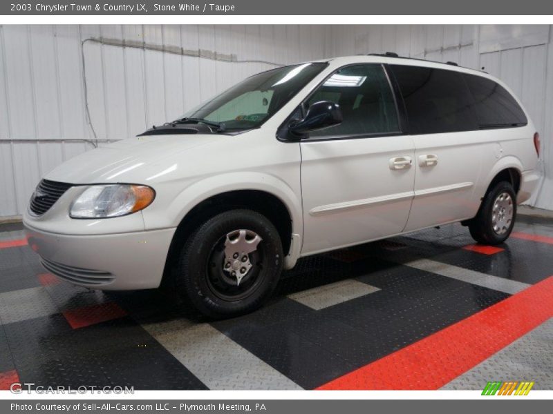 Stone White / Taupe 2003 Chrysler Town & Country LX