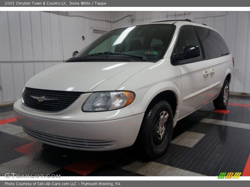Stone White / Taupe 2003 Chrysler Town & Country LX