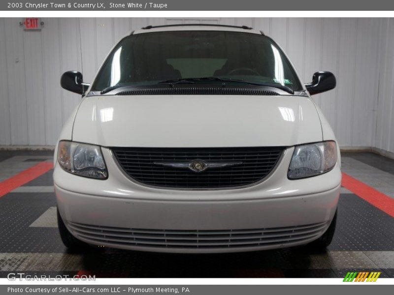 Stone White / Taupe 2003 Chrysler Town & Country LX