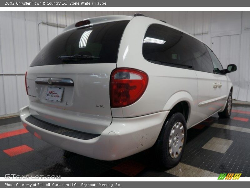 Stone White / Taupe 2003 Chrysler Town & Country LX