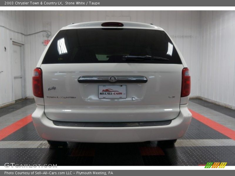 Stone White / Taupe 2003 Chrysler Town & Country LX