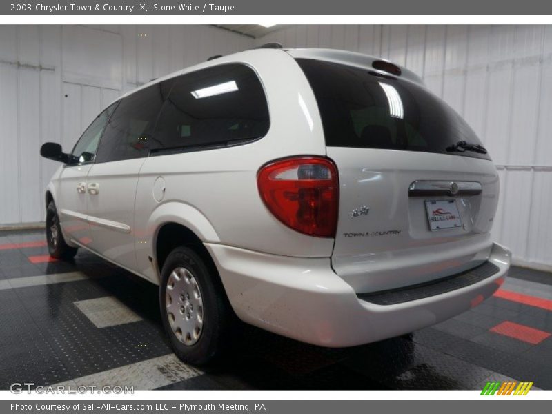 Stone White / Taupe 2003 Chrysler Town & Country LX