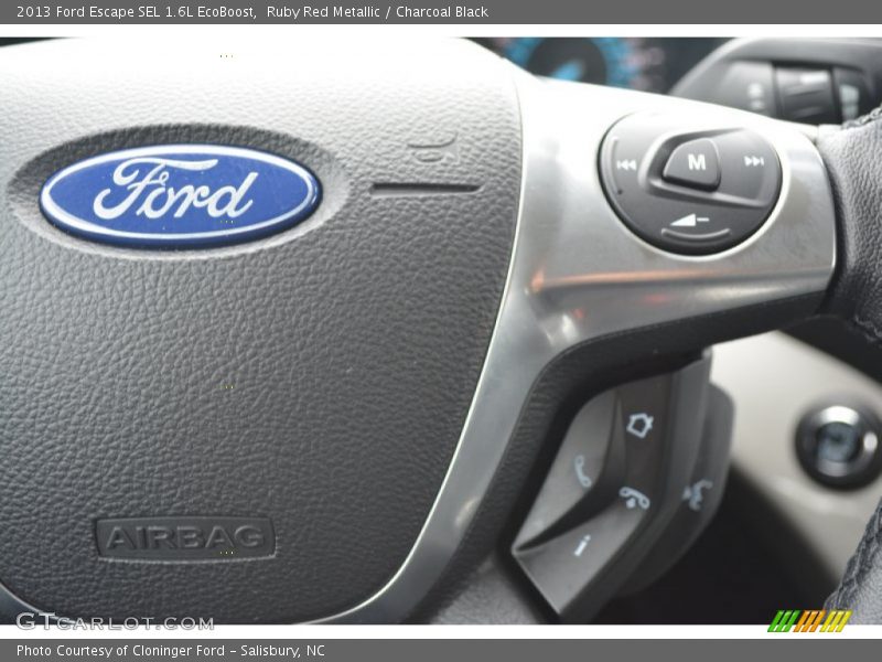 Ruby Red Metallic / Charcoal Black 2013 Ford Escape SEL 1.6L EcoBoost