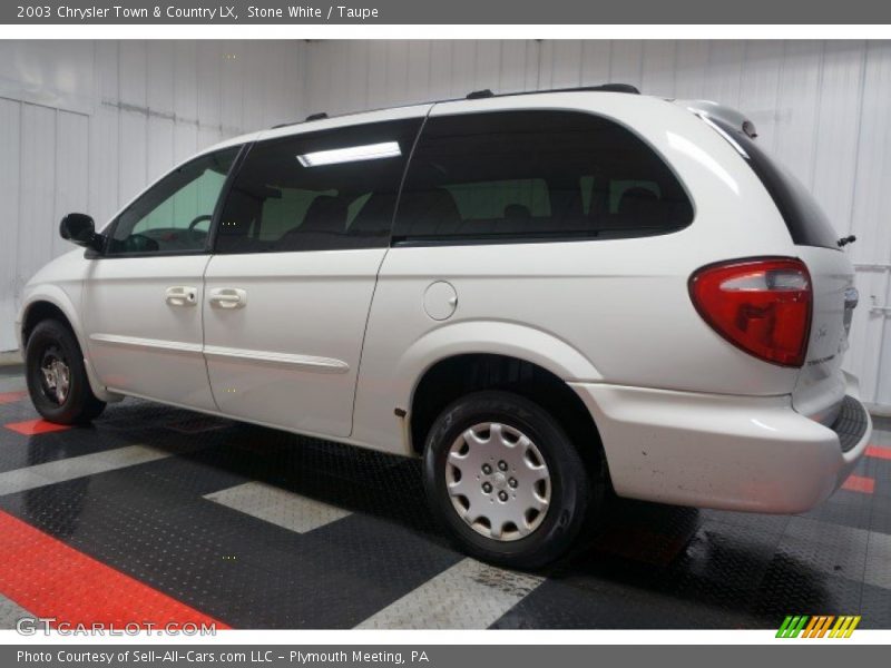 Stone White / Taupe 2003 Chrysler Town & Country LX