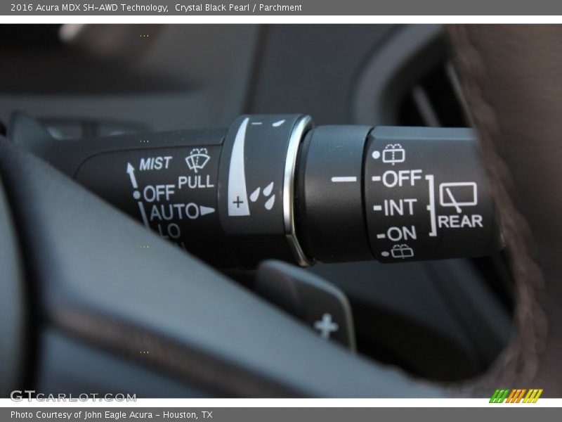 Crystal Black Pearl / Parchment 2016 Acura MDX SH-AWD Technology