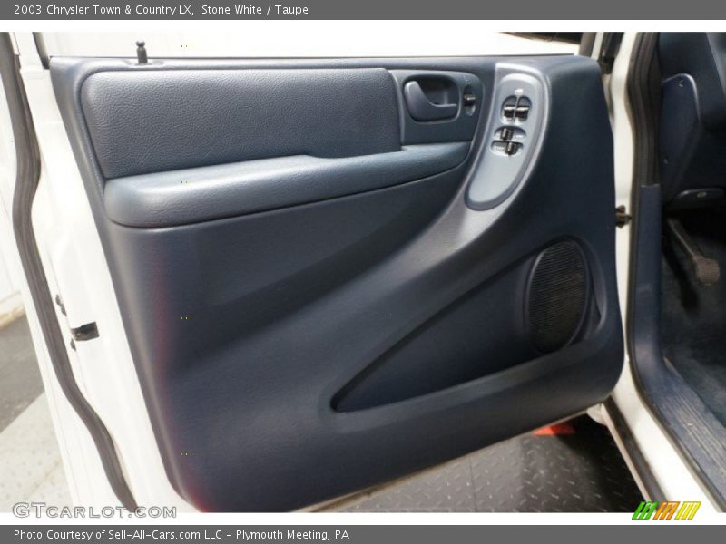 Stone White / Taupe 2003 Chrysler Town & Country LX
