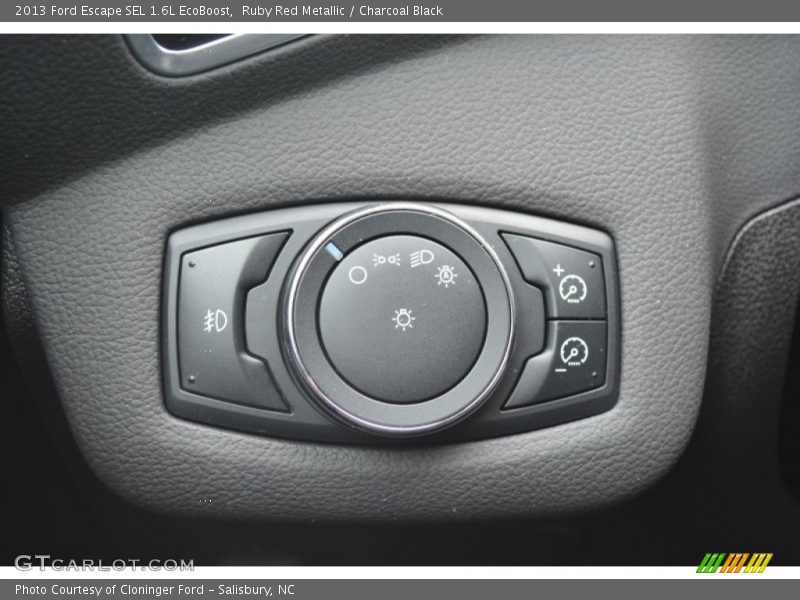 Ruby Red Metallic / Charcoal Black 2013 Ford Escape SEL 1.6L EcoBoost