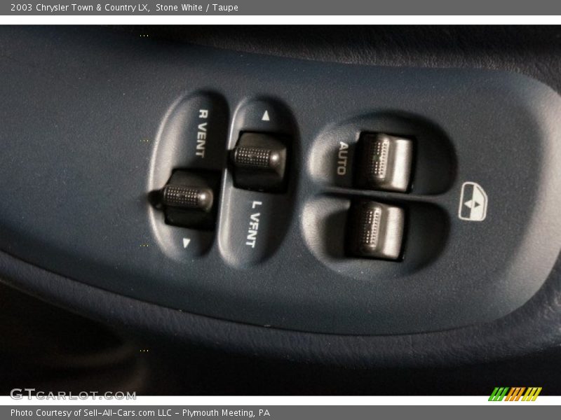 Stone White / Taupe 2003 Chrysler Town & Country LX