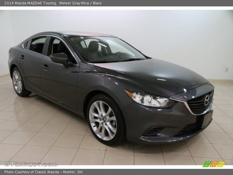 Meteor Gray Mica / Black 2014 Mazda MAZDA6 Touring