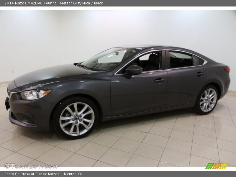 Meteor Gray Mica / Black 2014 Mazda MAZDA6 Touring